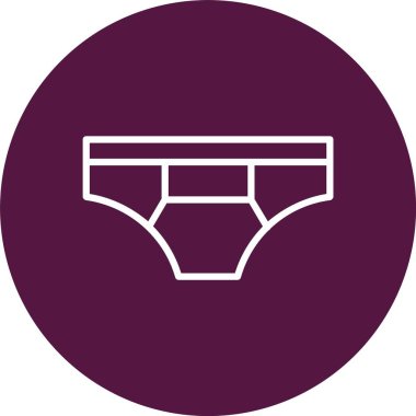 İç çamaşırı Vektörü Simgesi Tasarımı