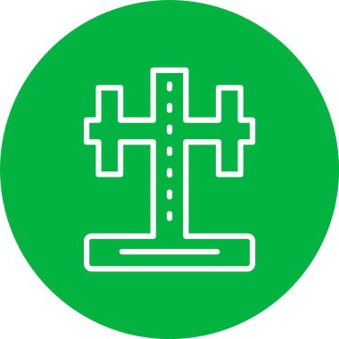 LCD Stand Vektör Simgesi Tasarımı