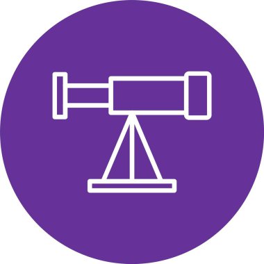 Telescope  Vector Icon Design