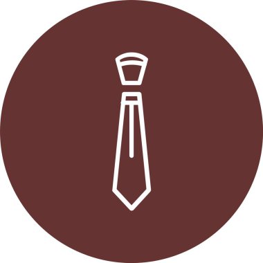 Kravat vektör simgesi tasarım