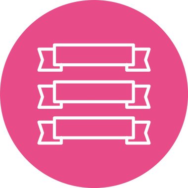 Kırmızı Teyp Vektör Simgesi Tasarımı