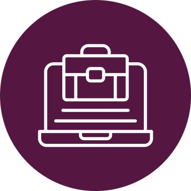 Dizüstü vektör simgesi tasarım