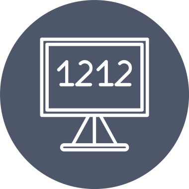 Whiteboard Vector Icon Design