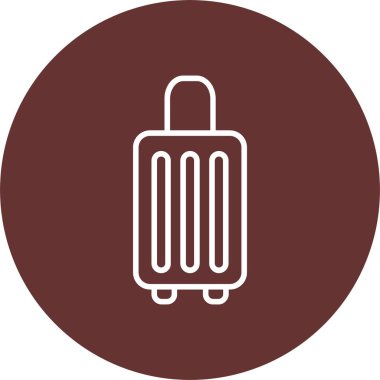 Baggage Vector Icon Design