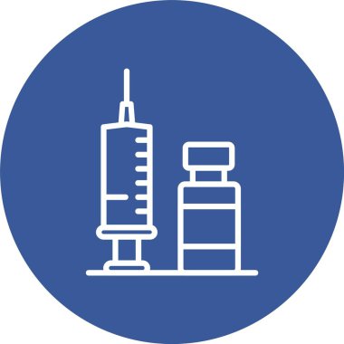Vaccine Vector Icon Design