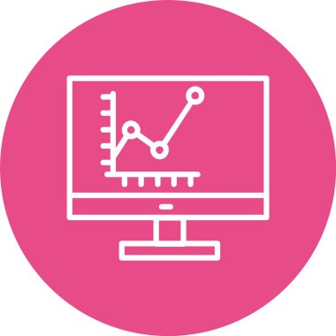 Analytics Vector Icon Design