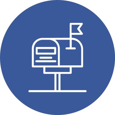 Letterbox Vector Icon Design