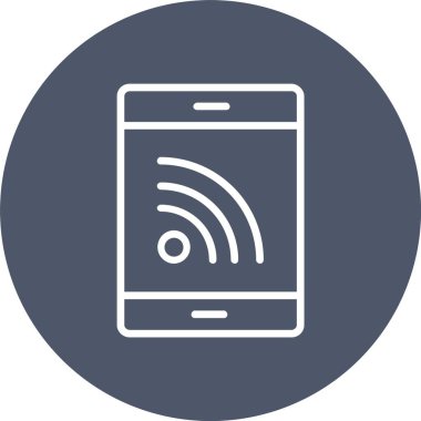 RSS vektör simgesi tasarım