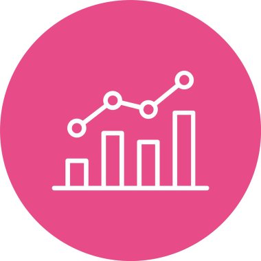 analytics Vector Icon Design