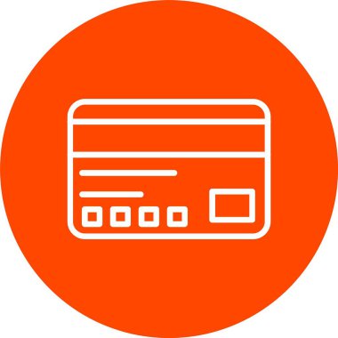 Visa Card Vector Icon Design
