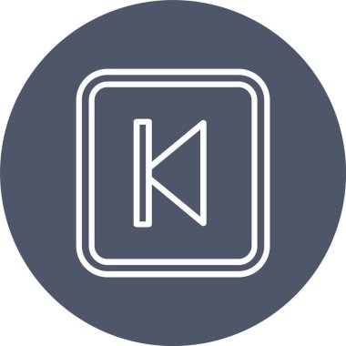 Back Vector Icon Design