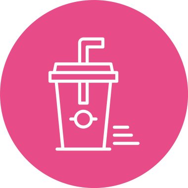 Smoothie Vektör Simgesi Tasarımı
