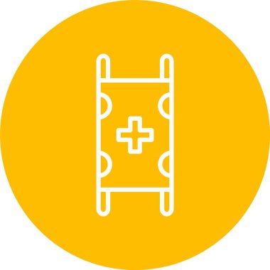 Stretcher Vector Icon Design