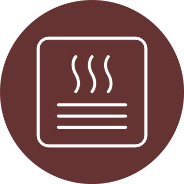 Isı Vektörü Simgesi Tasarımı