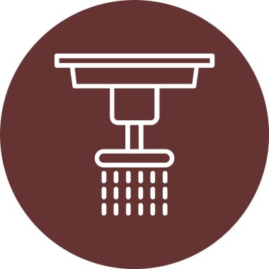 Sprinkler Vector Icon Design