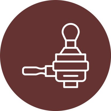 Portafilter Vektör Simgesi Tasarımı