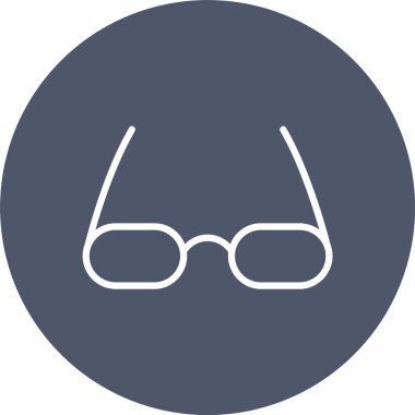 Gözlük vektör simgesi tasarım