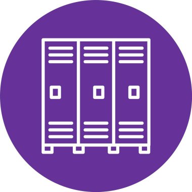 Lockers Vector Icon Design