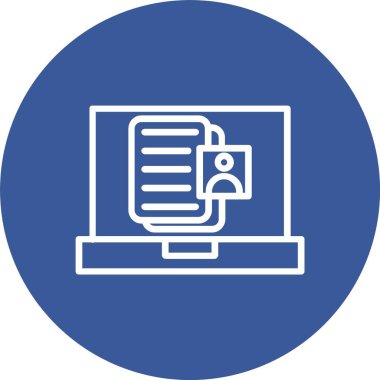 Personal Information Vector Icon Design