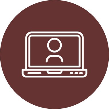 Dizüstü vektör simgesi tasarım