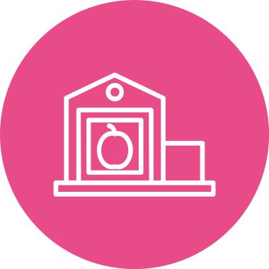 Food Wearhouse Vector Icon Design