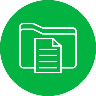 Dosya Vektörü Simgesi Tasarımı