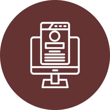 Web Design Vector Icon Design