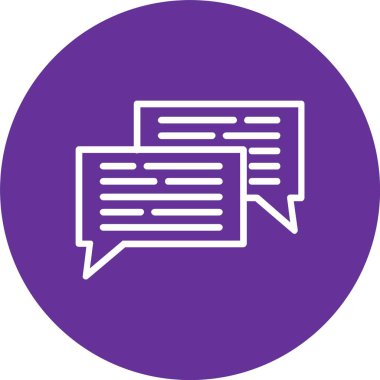 İleti vektör simgesi tasarım