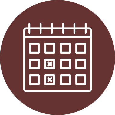 Tarih Vektörü Simgesi Tasarımı