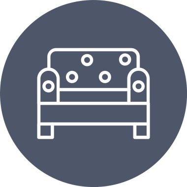Sofa Vector Icon Design