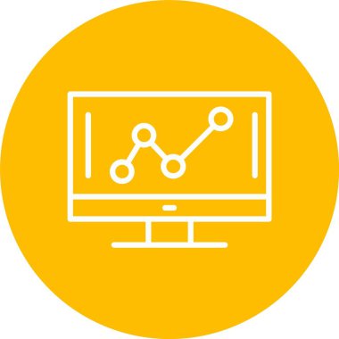 Seo İzleme Vektörü Simgesi Tasarımı