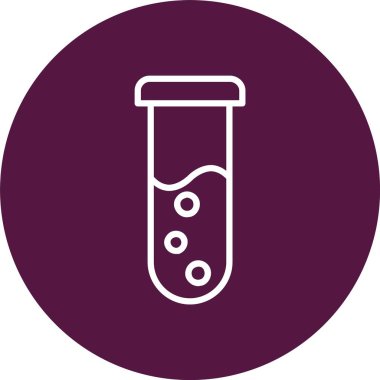 Test Tube Vector Icon Design