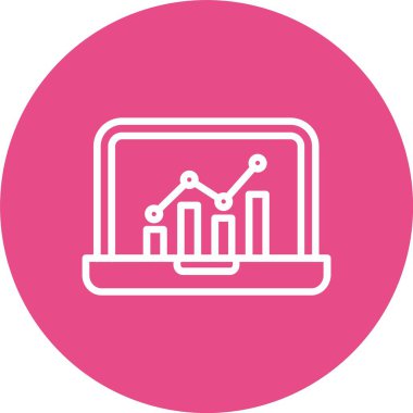 Analytics Vector Icon Design