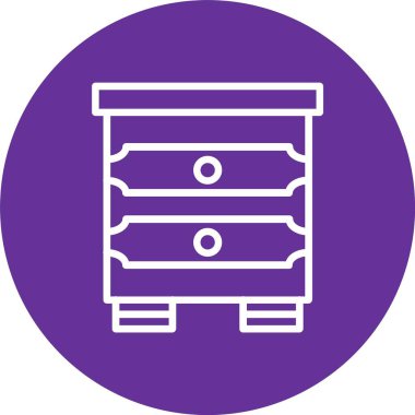 Night Stand  Vector Icon Design