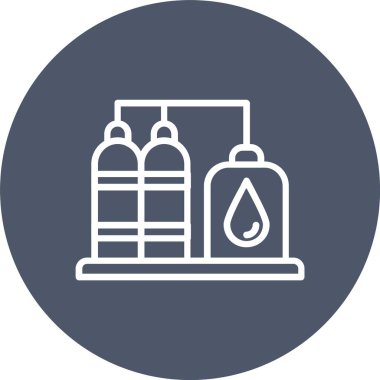 Refinery Vector Icon Design