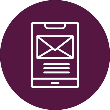 E-posta vektör simgesi tasarım