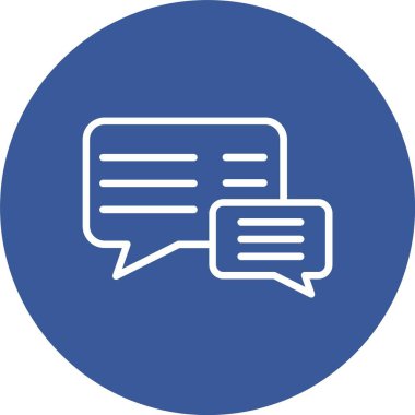 Dialog Vector Icon Design