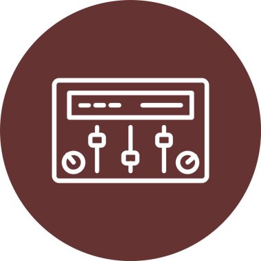 Control Panel Vector Icon Design