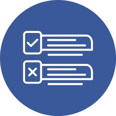 Decision Vector Icon Design