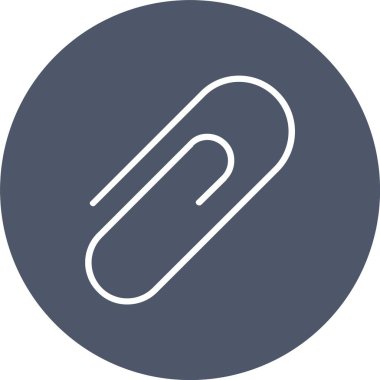 Klip Vektörü Simgesi Tasarımı