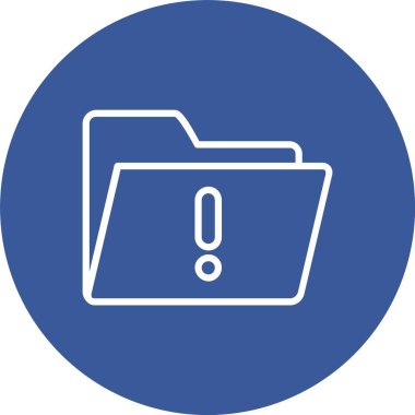 Klasör vektör simgesi tasarım