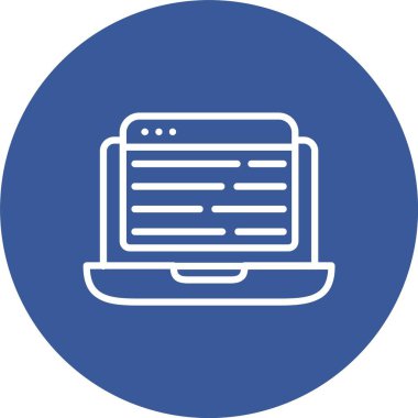 Dizüstü vektör simgesi tasarım