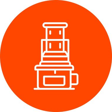 Uçak Vektörü Simgesi Tasarımı