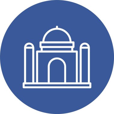 Landmark Vektör Simgesi Tasarımı