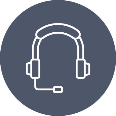 Headphone Vector Icon Design