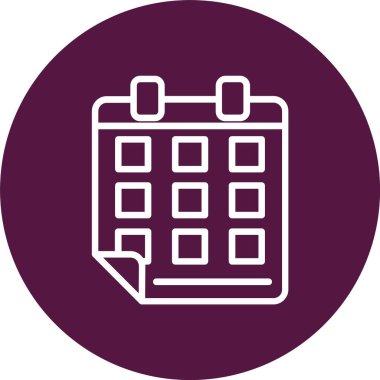 Calender Vector Icon Design