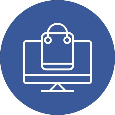 çevrimiçi alışveriş vektörü tasarımı