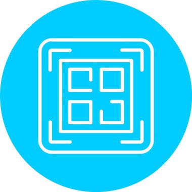 Qr Code Vector Icon Design