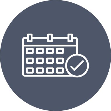 Calender Vector Icon Design