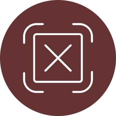 Crossed Vector Icon Design